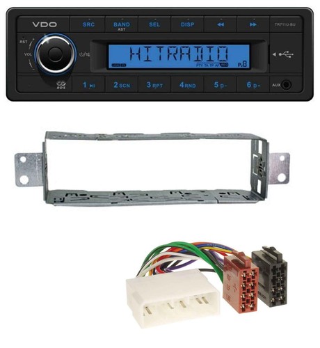 Autoradio usb vdo aux 1din - aux, mp3