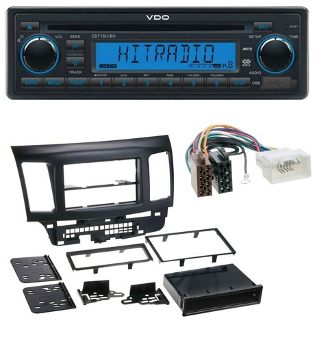 Autoradio vdo aux - mp3, cd