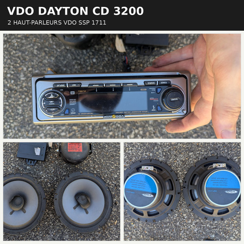 Vdo dayton 3200 radio ssp - vdo,
