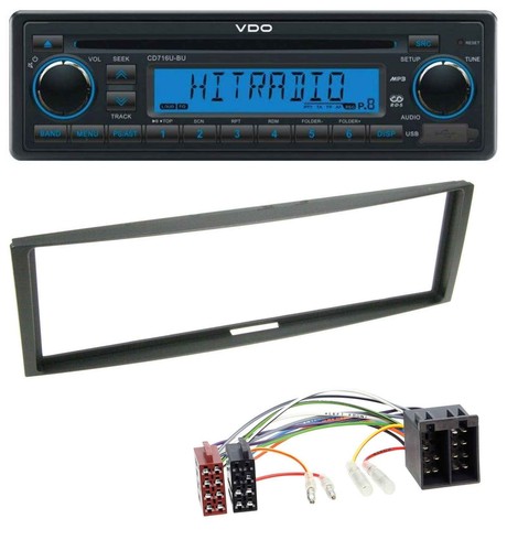 Autoradio vdo aux mp3 - mp3, 1din