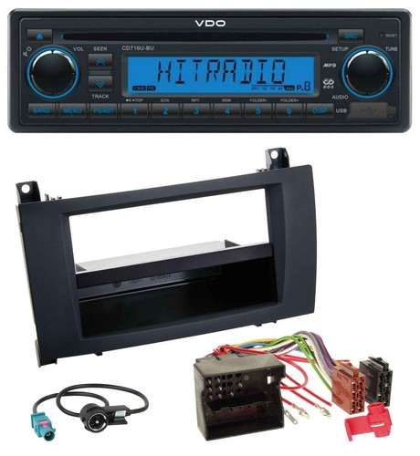 Autoradio vdo aux - 1din, cd