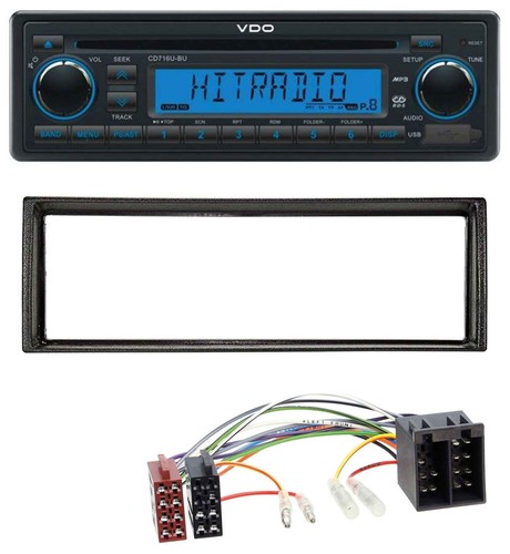 Autoradio vdo aux mp3 1din - aux, cd