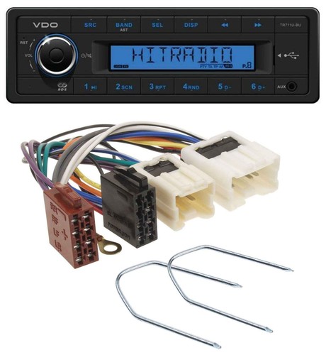 Autoradio usb vdo - vdo, 1din