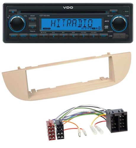 Autoradio vdo aux mp3 1din - vdo,