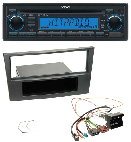 Autoradio vdo aux - mp3, cd