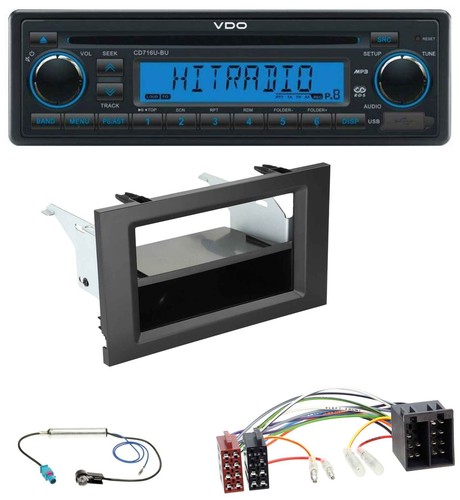 Autoradio vdo aux mp3 1din - autoradio,