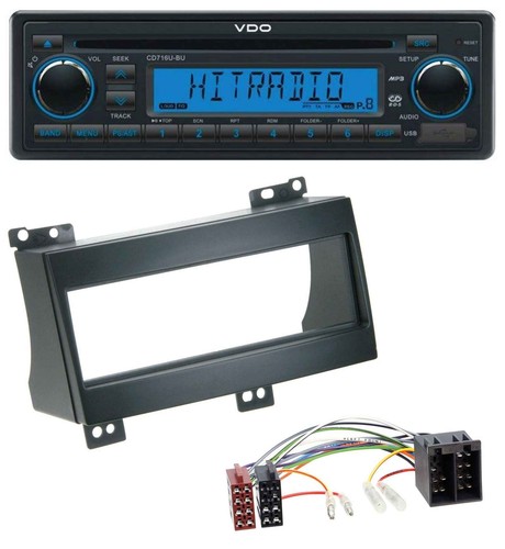 Autoradio vdo aux mp3 - mp3, 1din