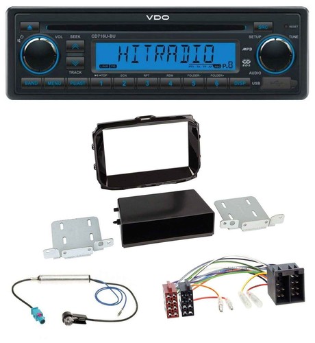 Autoradio vdo aux - aux, 1din