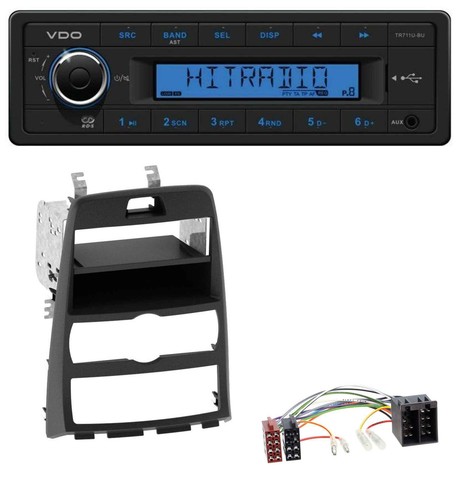 Autoradio usb vdo aux - usb, 1din