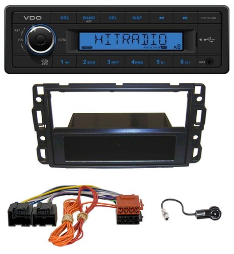 Autoradio usb vdo aux - usb, 1din