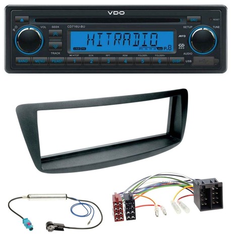 Autoradio vdo aux mp3 1din - vdo,