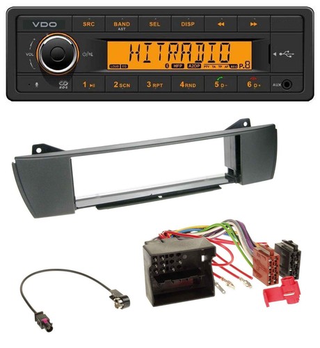 Autoradio mp3 vdo aux - aux, usb